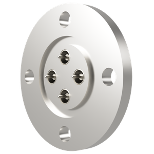 同軸 SMA-R 4個付き VG25 フランジ