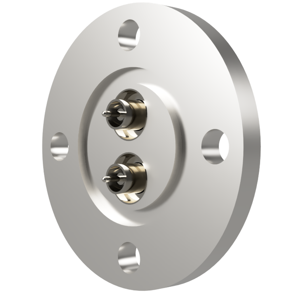 同軸 SMA-R-F 2個付き VG25 フランジ