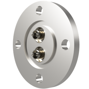 同軸 SMA-R-F 2個付き VG40 フランジ