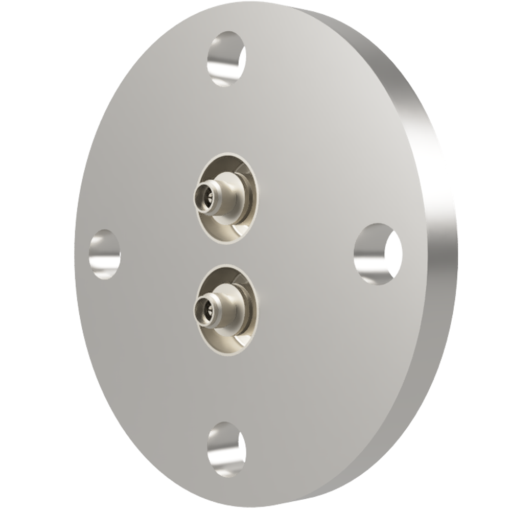 同軸 SMA-JJ 2個付き VF40 フランジ