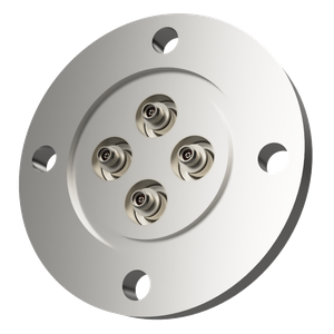 同軸 SMA-JJ 4個付き VG40 フランジ