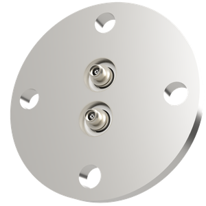 同軸 SMA-JJ-F 2個付き VF40 フランジ