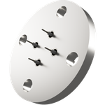 Coaxial LM-00R with 4 pieces VF20 flange