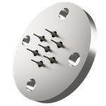 Coaxial LM-00R with 7 pieces VF25 flange