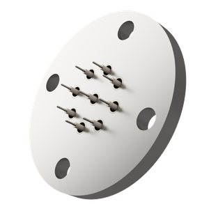 同軸 LM-00R 9個付き VF25 フランジ