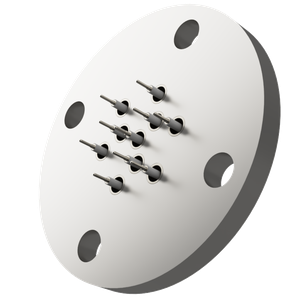 同軸 LM-00R 10個付き VF25 フランジ