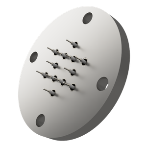 同軸 LM-00R 12個付き VF40 フランジ