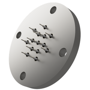 同軸 LM-00R 14個付き VF40 フランジ