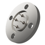 Coaxial LM-00R with 4 pieces VG20 flange