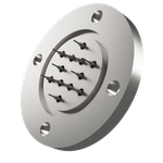 Coaxial LM-00R with 12 VG40 flanges