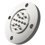 同軸 LM-00R 15個付き VG40 フランジ