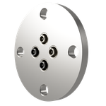 同軸 LM-JJ 4個付き VF25 フランジ