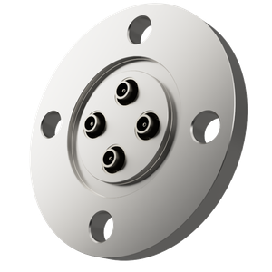 同軸 LM-JJ 4個付き VG25 フランジ