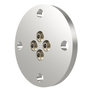 同軸 LM-JJ-F 4個付き VF25 フランジ