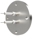 同軸 10kV-SHV-R 2個付き VF40 フランジ