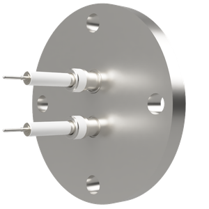 同軸 10kV-SHV-R 2個付き VF40 フランジ