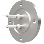 同軸 10kV-SHV-R 2個付き VG40 フランジ