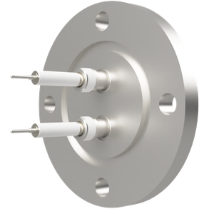 同軸 10kV-SHV-R 2個付き VG40 フランジ