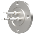 同軸 10kV-SHV-R 3個付き VG40 フランジ