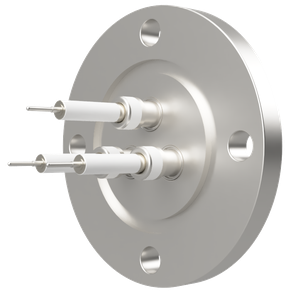同軸 10kV-SHV-R 3個付き VG40 フランジ