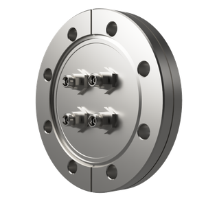 マルチモード 両側FC真空コネクタ 4個付き ICF114 フランジ