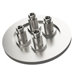 マルチモード 両側FC真空コネクタ 4個付き NW/KF50 フランジ