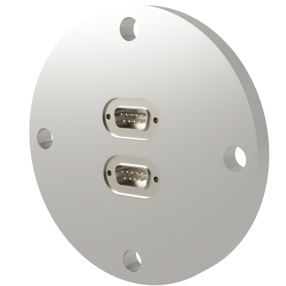 多ピン D-Sub 9 PIN + 9 PIN VF50 フランジ