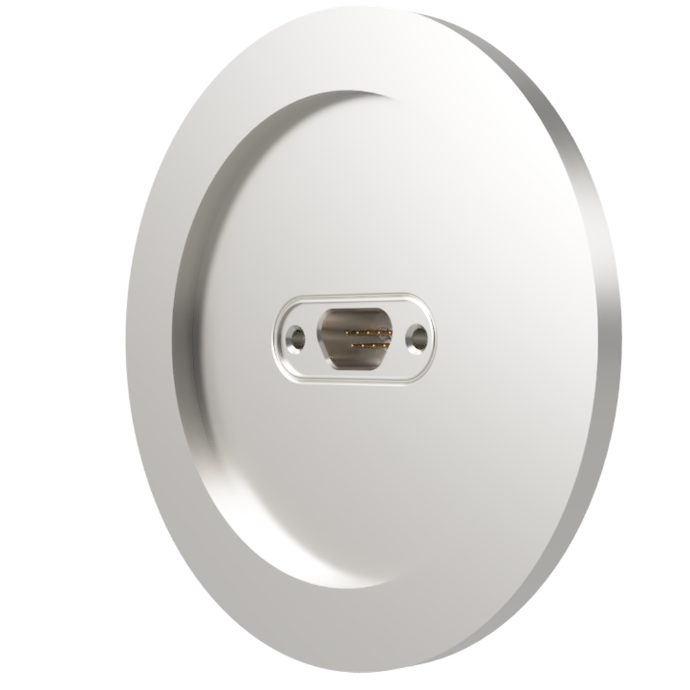 多ピン Micro D-Sub (MIL-DTL-83513) 9PIN NW/KF40 フランジ