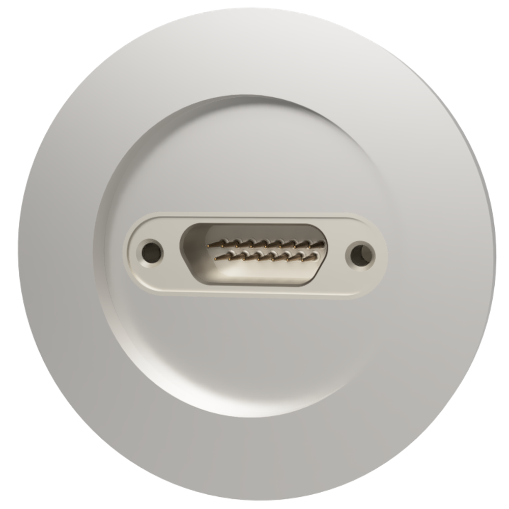 多ピン Micro D-Sub (MIL-DTL-83513) 15PIN NW/KF25 フランジ