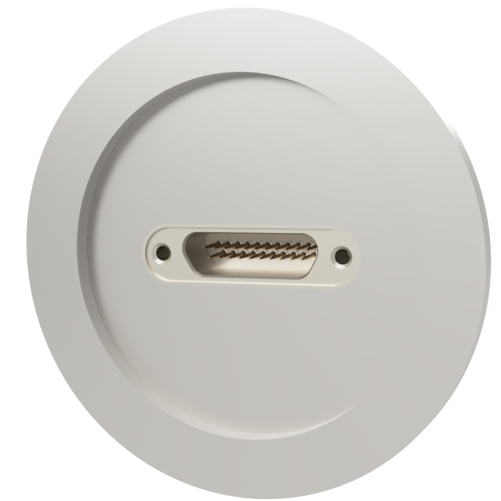 多ピン Micro D-Sub (MIL-DTL-83513) 21PIN NW/KF40 フランジ