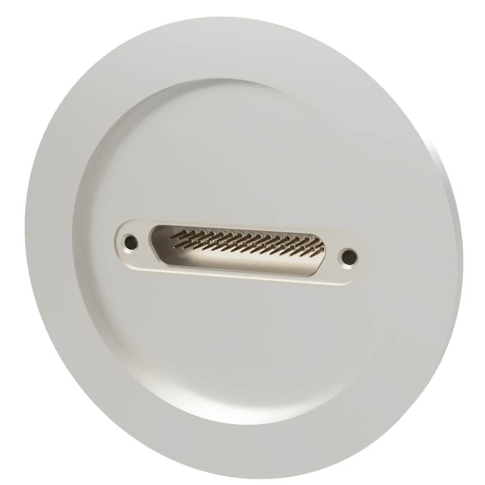 多ピン Micro D-Sub (MIL-DTL-83513) 31PIN NW/KF40 フランジ