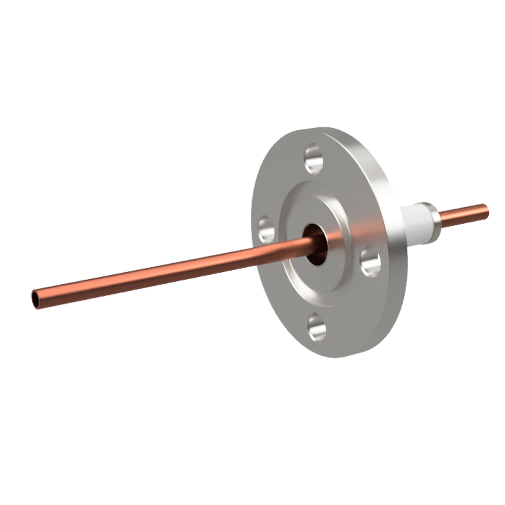 水冷端子 無酸素銅 5 kV 1個付き VG25 フランジ