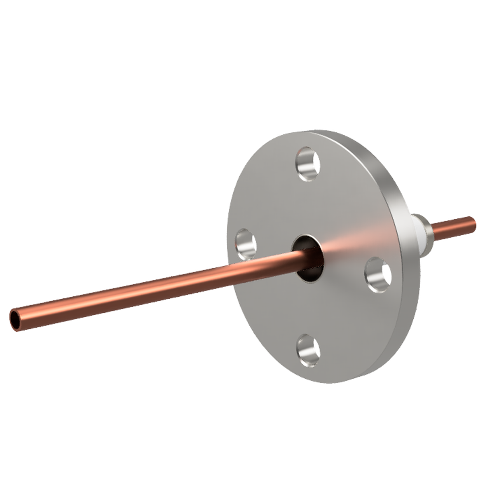 水冷端子 SUS304 5 kV 1個付き VF25 フランジ