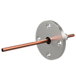水冷端子 SUS304 5 kV 1個付き VF20 フランジ