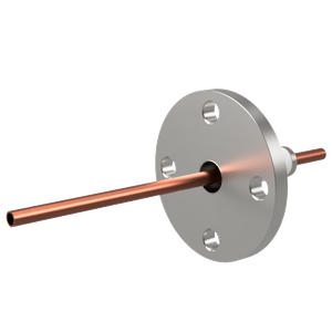 水冷端子 SUS304 5 kV 1個付き VF20 フランジ