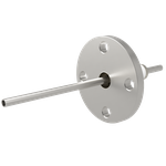Water-cooled terminal SUS304 5 kV with 1 VF25 flange