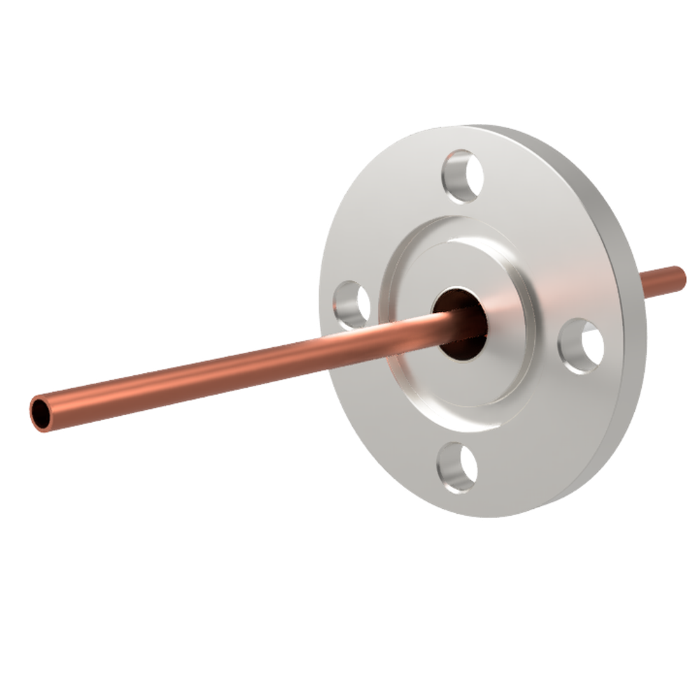 水冷端子 SUS304 5 kV 1個付き VG25 フランジ