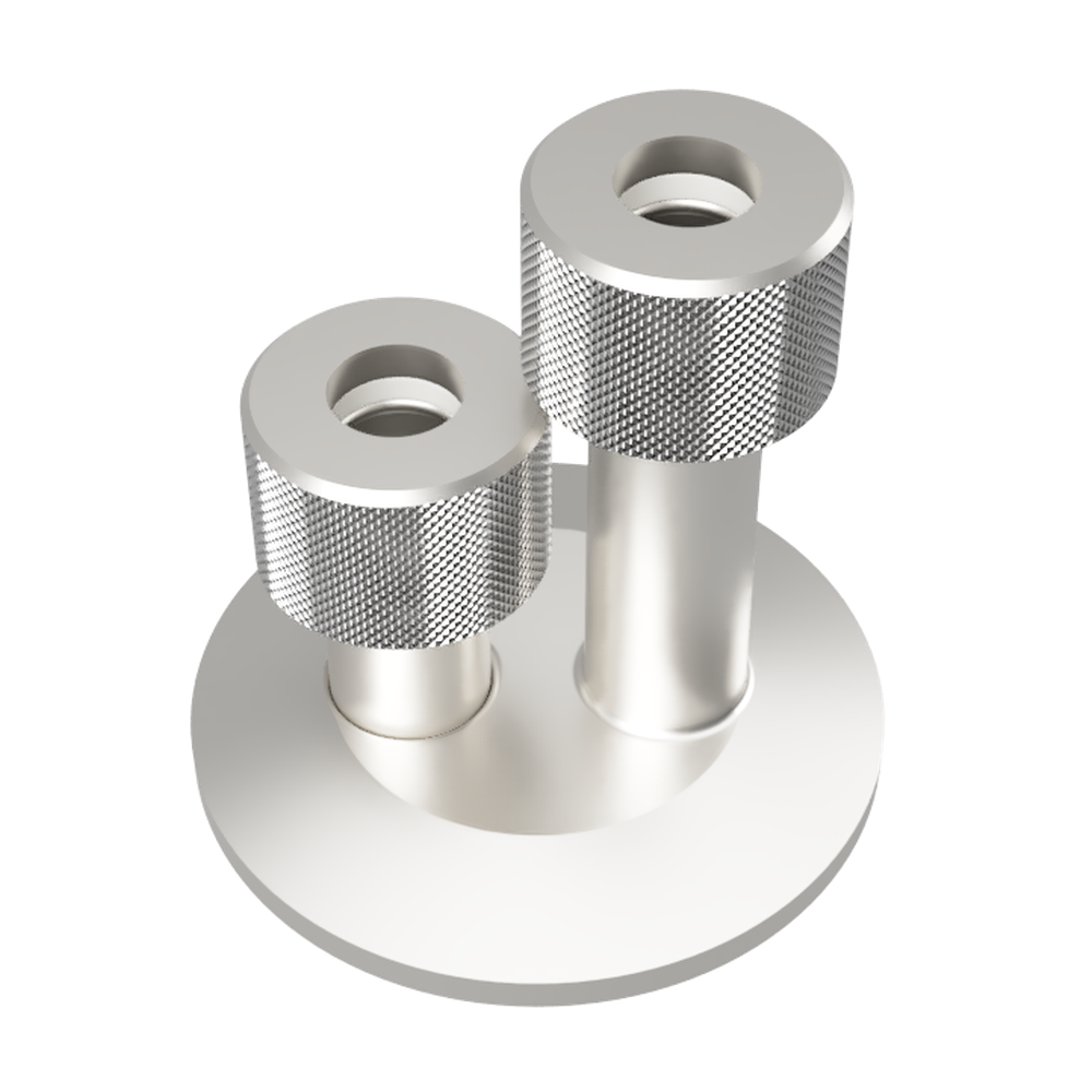 NW40+3/8インチ  デュアル ゲージポート