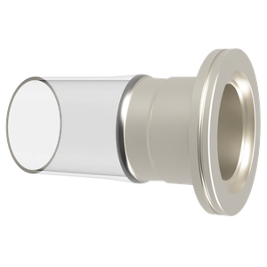 ISO-K Glass Adapter: Stainless Steel/Borosilicate