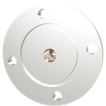 多ピン BURNDY 高電流 4 PIN VG 40 フランジ ガイド付き