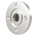 多ピン BURNDY 高電流 12 PIN VG 20 フランジ ガイド付き