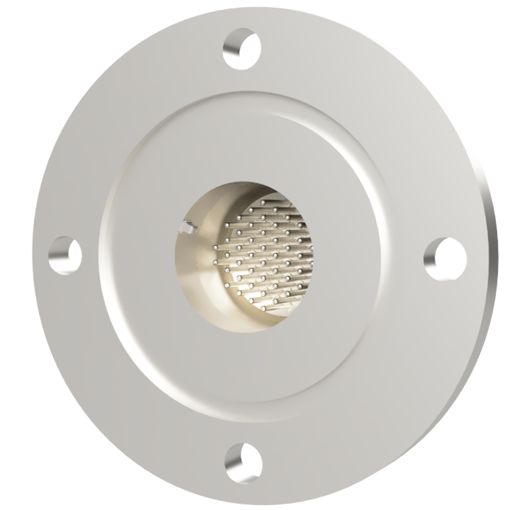 多ピン BURNDY 高電流 48 PIN VG 50 フランジ ガイド付き