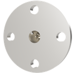 K熱電対 BURNDY 1対 電流導入端子2PIN VF20 フランジ ガイド付き