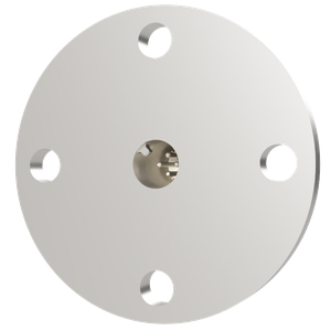 K熱電対 BURNDY 1対 電流導入端子2PIN VF25 フランジ ガイド付き