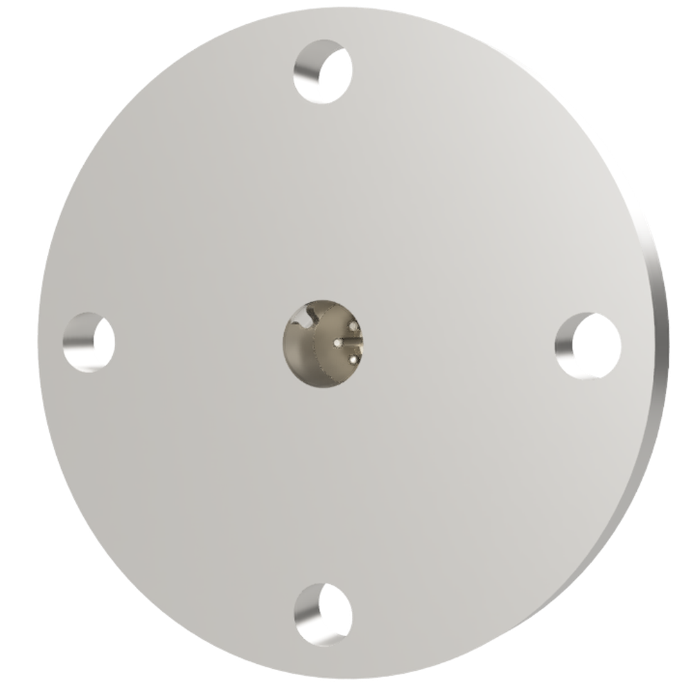 K熱電対 BURNDY 1対 電流導入端子2PIN VF40 フランジ ガイド付き