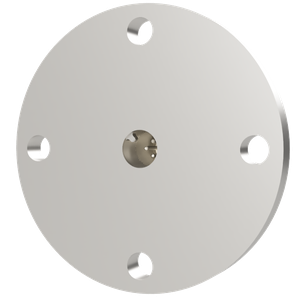 K熱電対 BURNDY 1対 電流導入端子2PIN VF40 フランジ ガイド付き