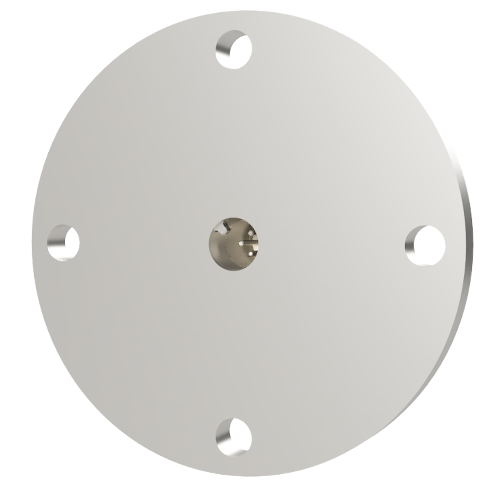 K熱電対 BURNDY 1対 電流導入端子2PIN VF50 フランジ ガイド付き