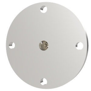 K熱電対 BURNDY 1対 電流導入端子2PIN VF50 フランジ ガイド付き