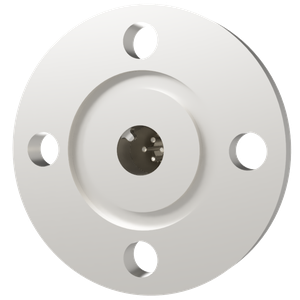 K熱電対 BURNDY 1対 電流導入端子2PIN VG20 フランジ ガイド付き