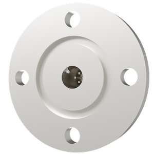 K熱電対 BURNDY 1対 電流導入端子2PIN VG25 フランジ ガイド付き